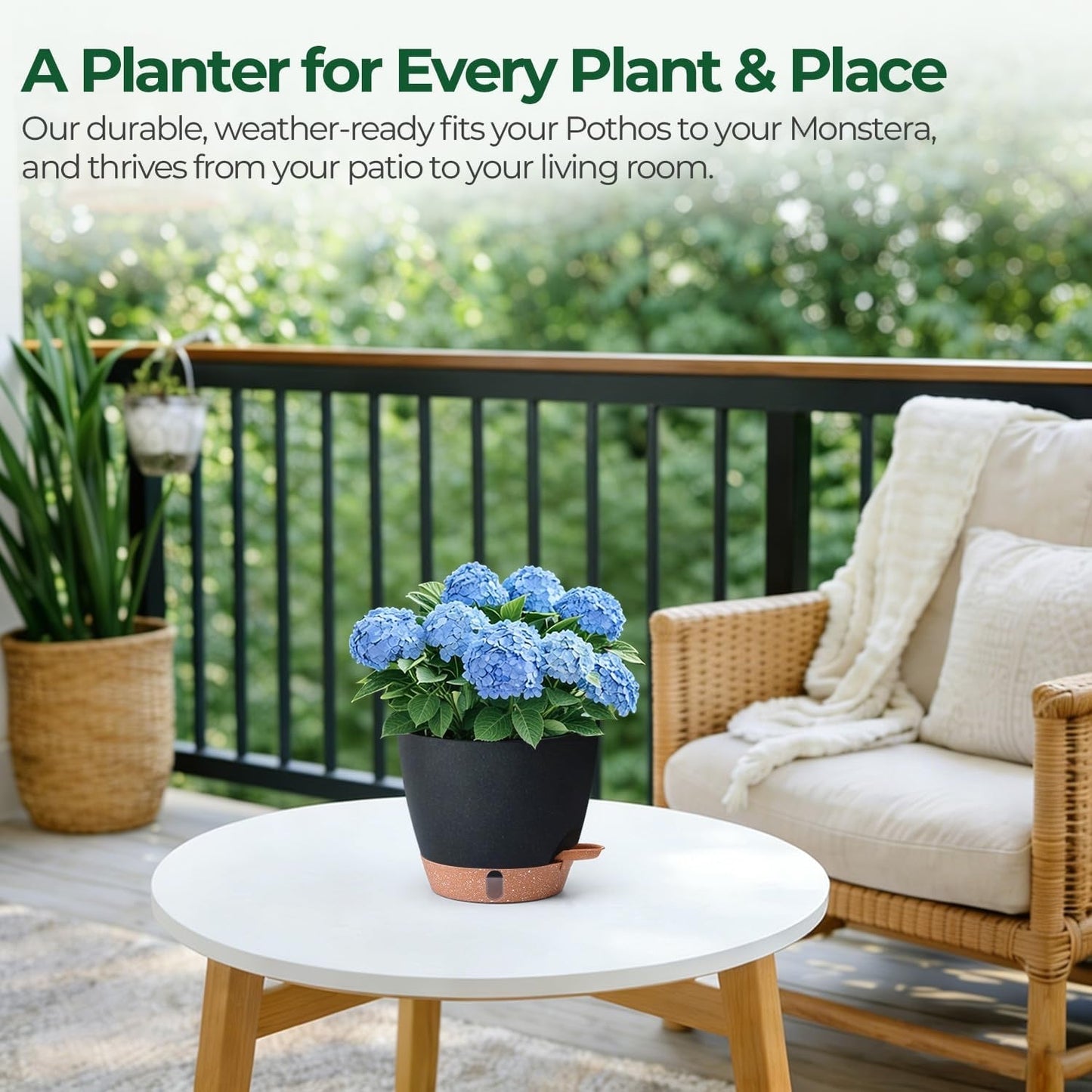 Self-Watering Indoor Planter