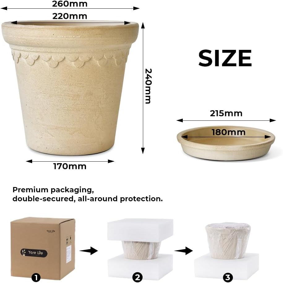 Terracotta Outdoor Planter