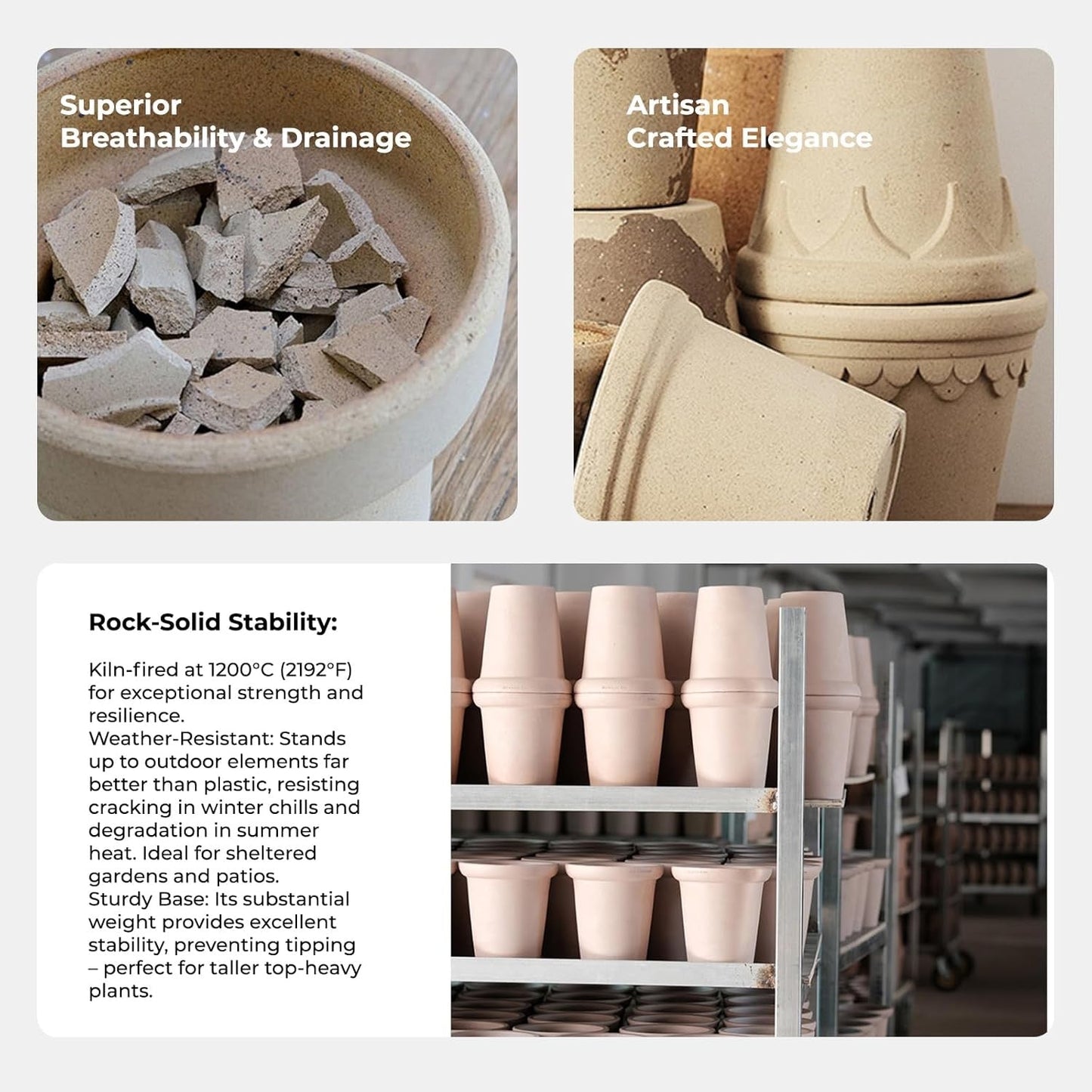 Terracotta Outdoor Planter